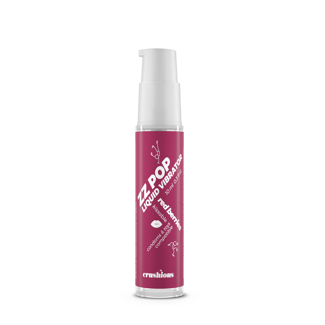 ZZ Pop Rode Bessen Voelbare Vibrator 10ml – Prikkelend Genot