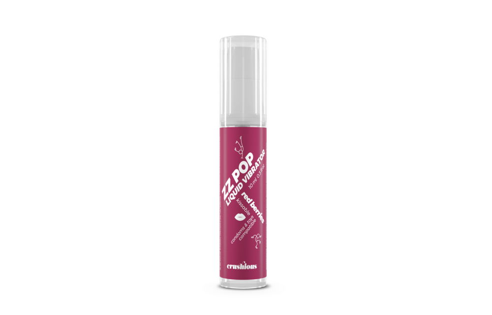 ZZ Pop Rode Bessen Voelbare Vibrator 10ml – Prikkelend Genot