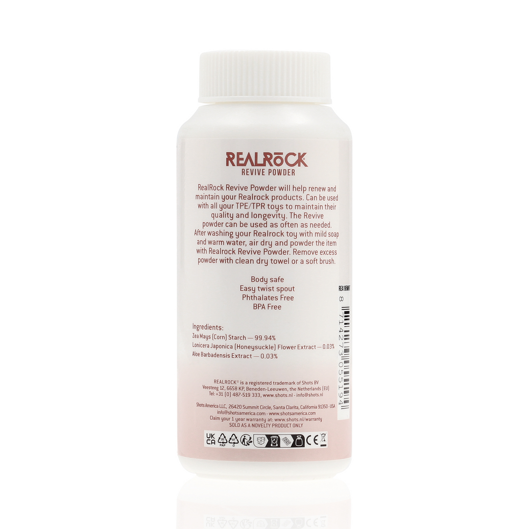 Realrock Revive Powder 60 g – Spielzeuge länger frisch halten