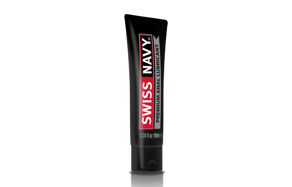 Swiss Navy Anal Lubricant Silicone-Based 10 ml Premium