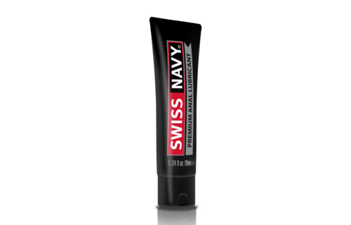 Swiss Navy Anal Lubricant Silicone-Based 10 ml Premium