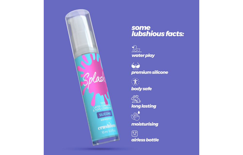 Splash Silikon-Gleitmittel 10 ml – Seidig weich & wasserfest