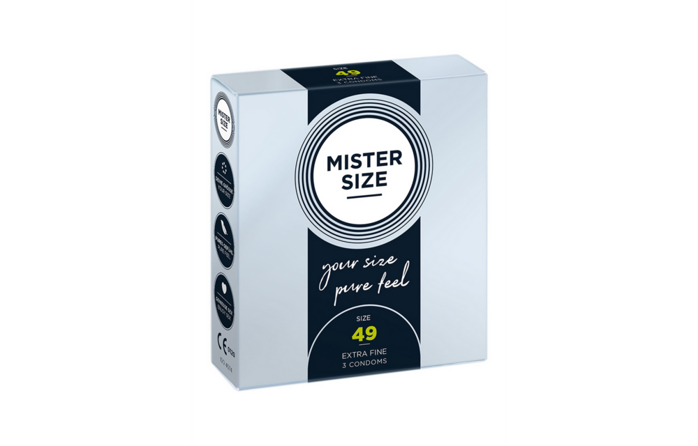 Pure Feel 49 mm condoms - perfect comfort & customised experience