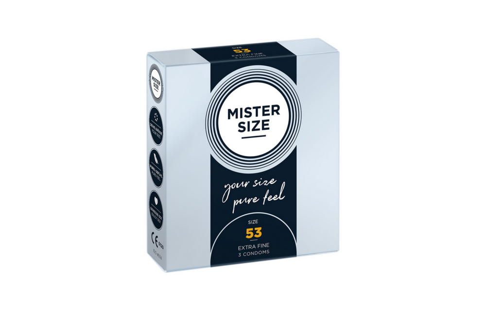 Pure Feel Condooms 53 mm - Comfort & Veiligheid | Mister Size