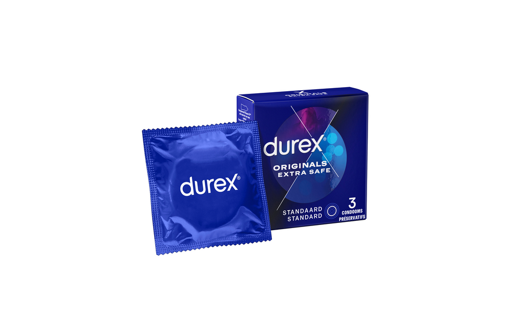 Durex Originals Extra Safe Kondome XL – 3 Stück Sicher