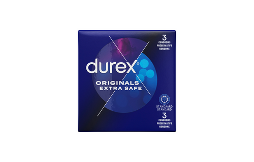 Durex Originals Extra Safe Kondome XL – 3 Stück Sicher