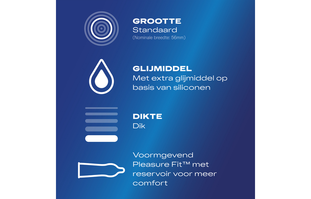 Durex Originals Extra Safe Condoms XL – 3 pieces Safe