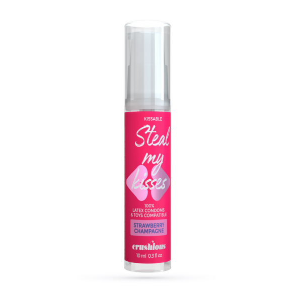 Steal My Kisses Glijmiddel Aardbei Champagne 10Ml - Vegan