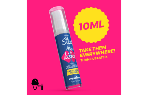 Steal My Kisses - Glijmiddel - Energiedrank Smaak - 0,3 fl oz / 10 ml