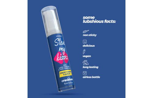 Steal My Kisses - Lubricant - Energy Drink Flavour - 0.3 fl oz / 10 ml