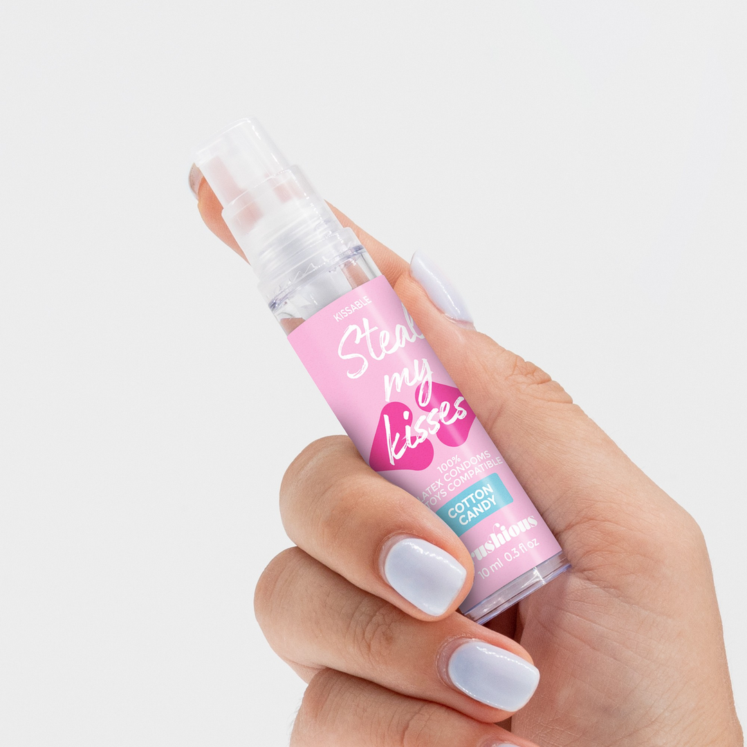 Steal My Kisses Cotton Candy Lubricant – Vegan & Condom Safe