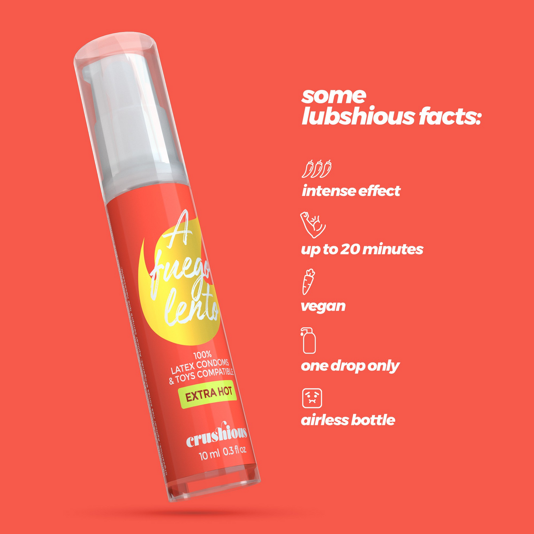 A Fuego Lento – Wärmendes Gleitmittel – 0,3 fl oz / 10 ml