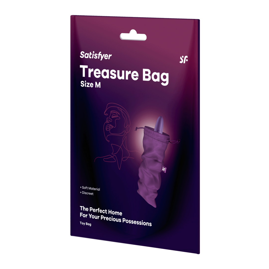 Treasure Bag M Lila – Stilvolle & sichere Aufbewahrungstasche für Satisfyer
