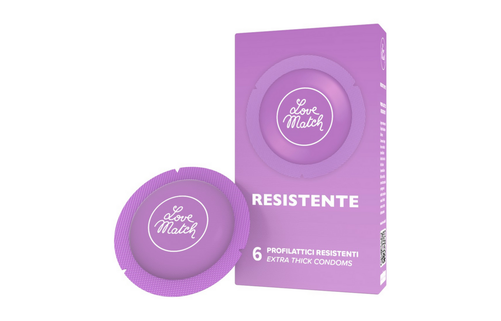 Love Match Resistente Strong Kondome – 6 Stück Sicher & Komfort