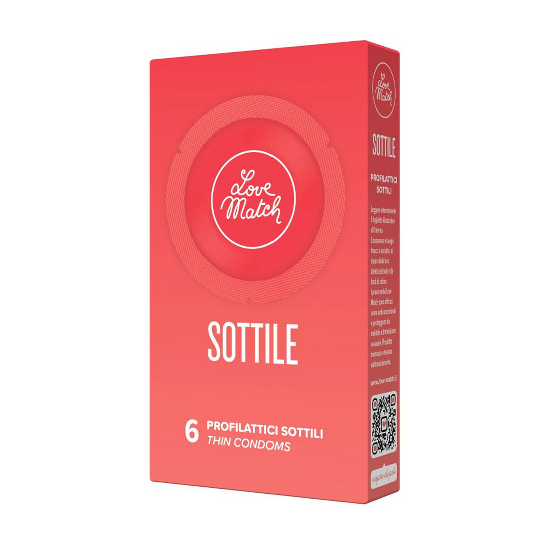 Sottile Dunne Condooms 6 Stuks – Ultra Dun & Veilig Latex