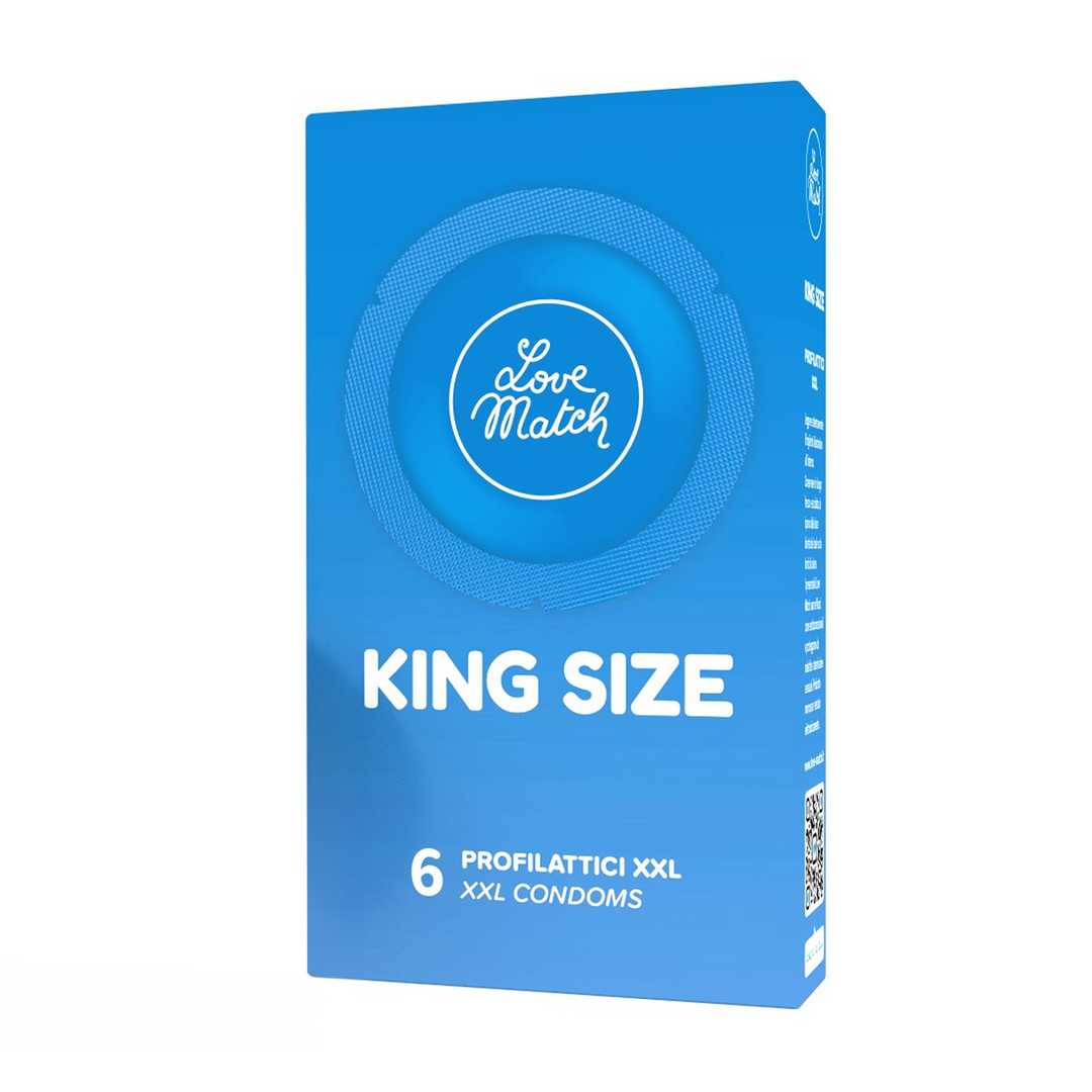 King Size Condoms Love Match – XXL Comfort & Best Fit