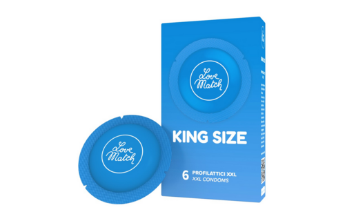 King Size Condoms Love Match – XXL Comfort & Best Fit