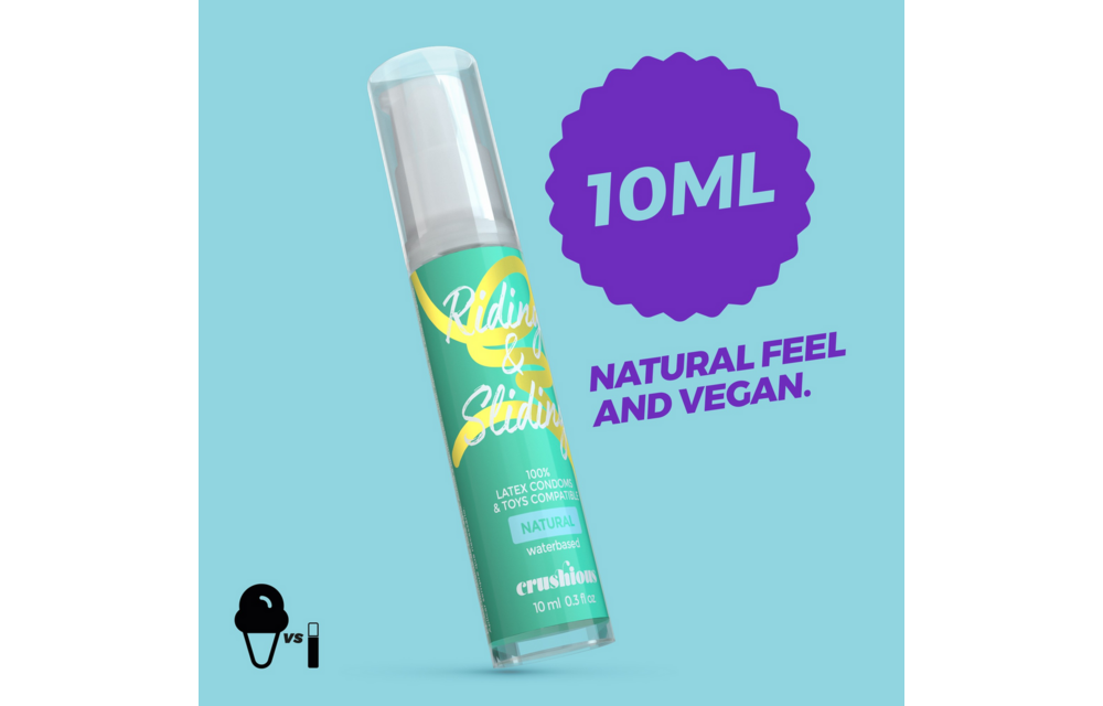 Ride and Slide - Water-based Lubricant - 0.3 fl oz / 10 ml