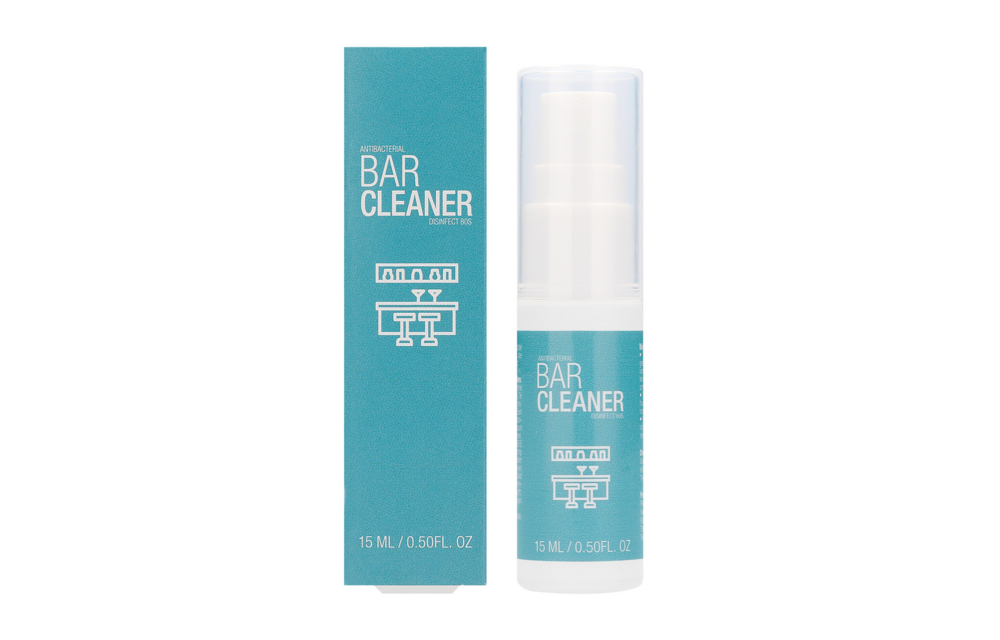 Antibakterieller Reiniger 15 ml für hygienische Barstangen