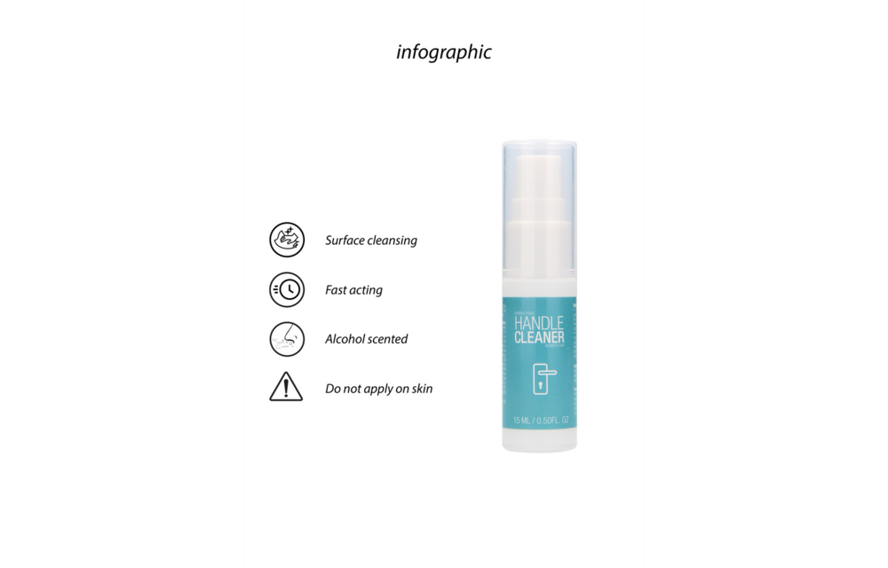 Griffreiniger 15 ml – Kraftvolle & schnelle Desinfektion