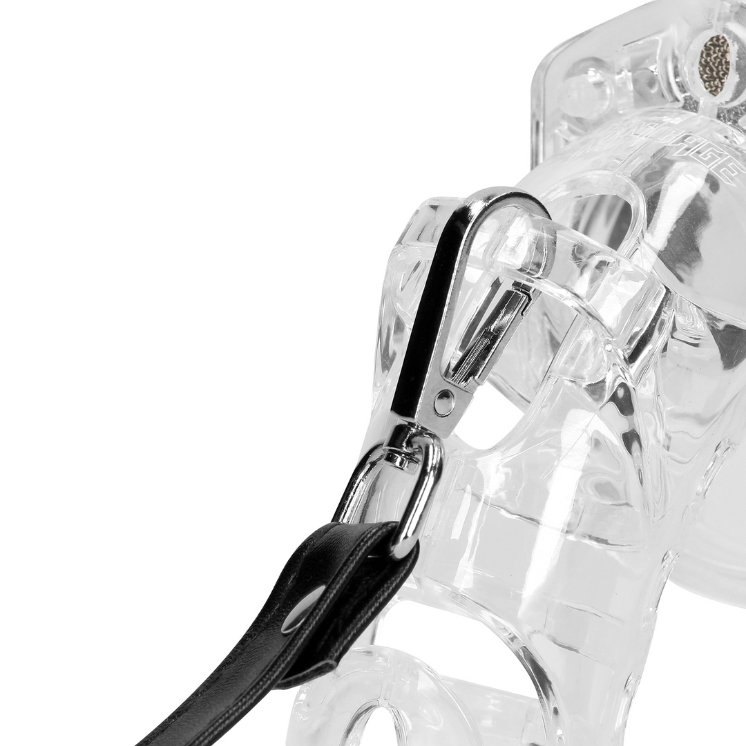 Mancage Leash Schwarz – Stilvoller BDSM-Gurt für Leidenschaft