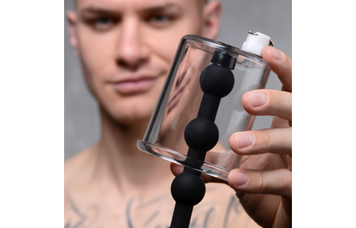 Rosebud Cylinder with Silicone Anal Beads – Ultimate Pleasure