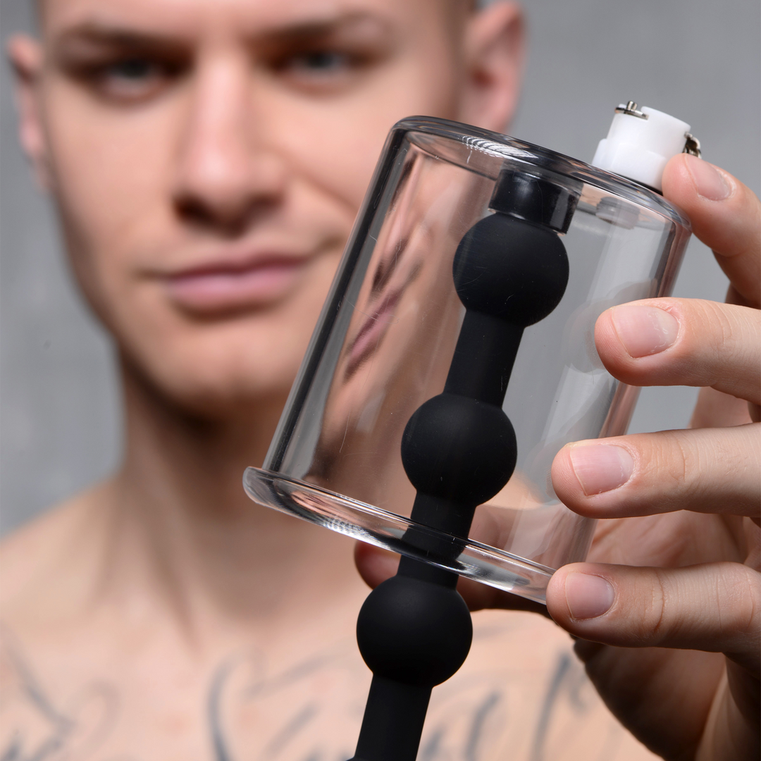 Rosebud Cylinder with Silicone Anal Beads – Ultimate Pleasure