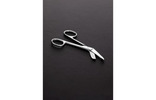 Safe BDSM Scissors With Rounded Tips – Steel By Shots