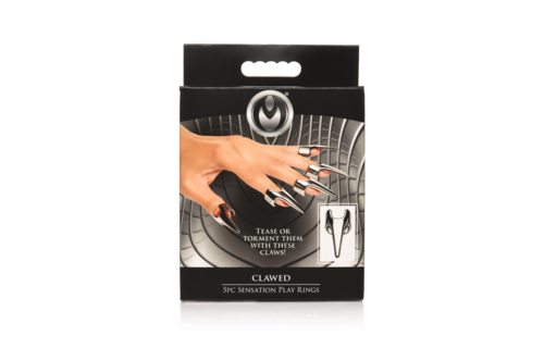 Clawed – Sensation Play-Ringe – 5 Stück