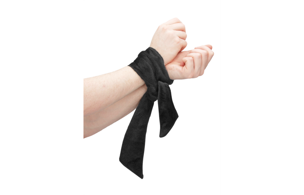 Bindband für Bondage | Stilvoll & verführerisch schwarz