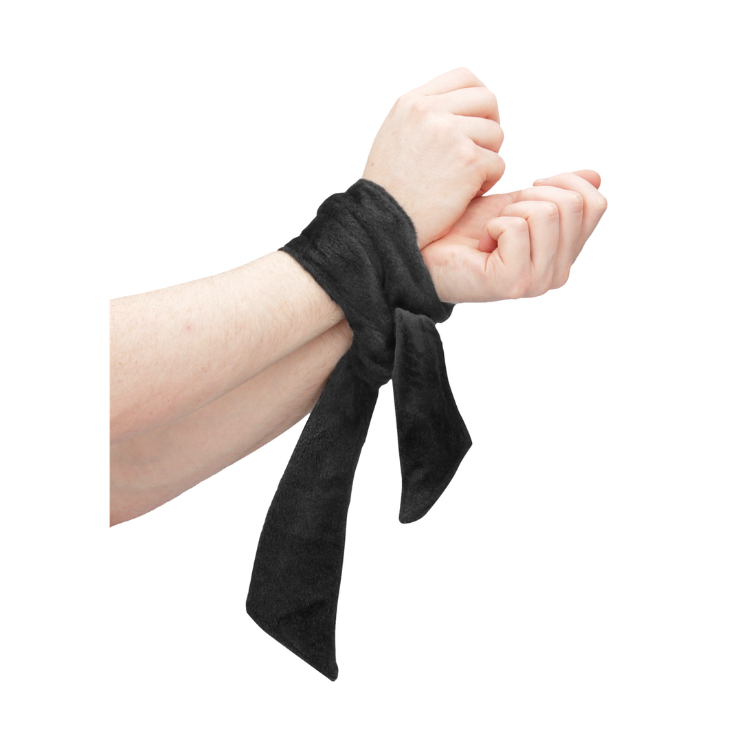 Binddoek Voor Bondage | Stijlvol & Verleidelijk Zwart
