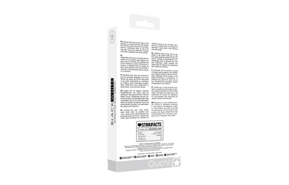 Seidiger Bondage-Gurt Weich & vielseitig | Ouch! Shots