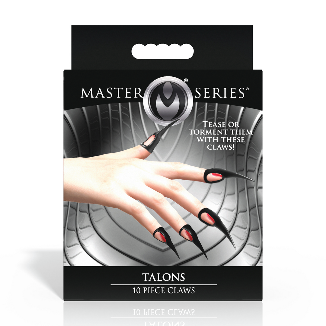 Talons 10-Delige Zwarte Klauwen - Unieke Cosplay Ringen