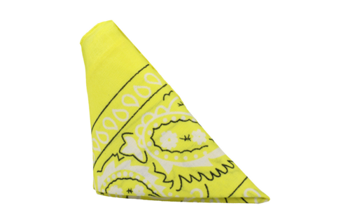 The Code – Silikon-Cockring mit Bandana – Gelb