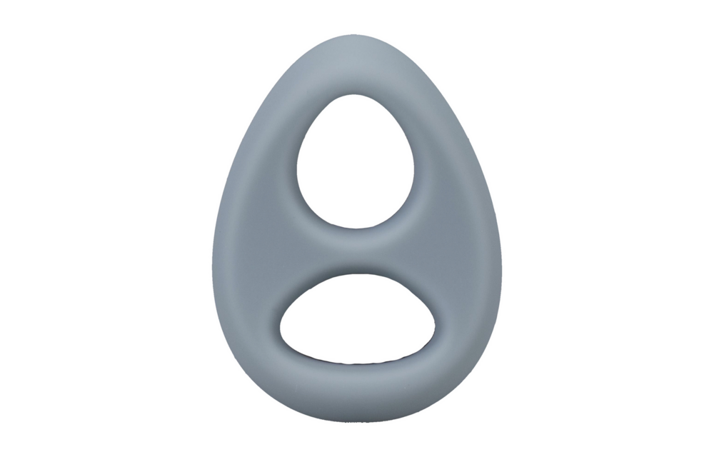 The Code Siliconen Cockring Grijs – Comfort & Stijl