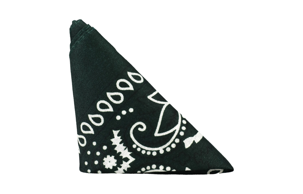 The Code – Silikon-Cockring mit Bandana – Jägergrün