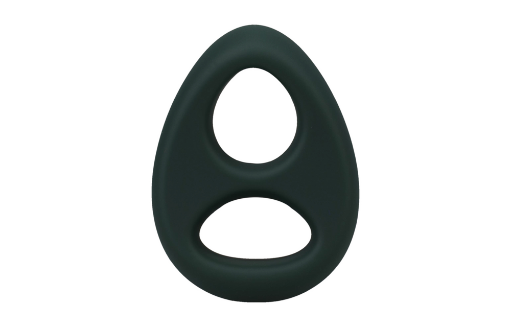 The Code – Silikon-Cockring mit Bandana – Jägergrün