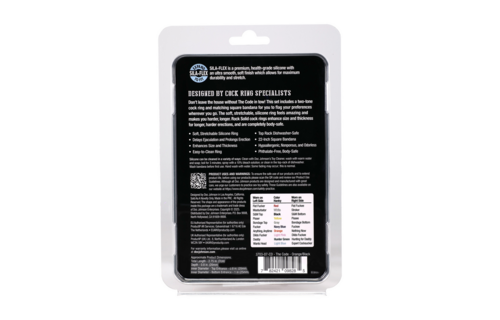 The Code Silikon-Cockring Orange mit Bandana – Komfort & Stil