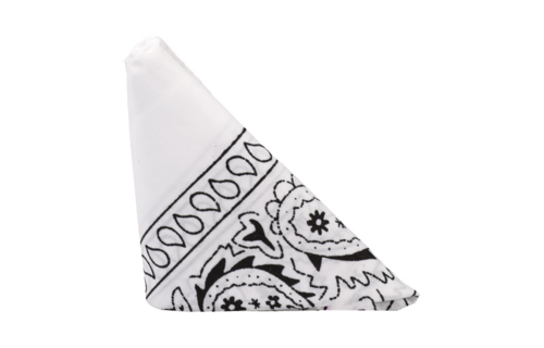 The Code – Silikon-Cockring mit Bandana – Weiß