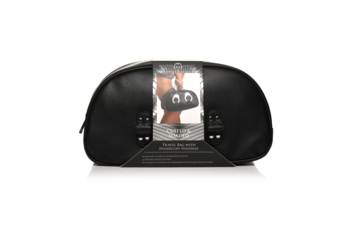 Gekraagde Reisbag Zwart Met Handboeienhandvatten | Xr Brands