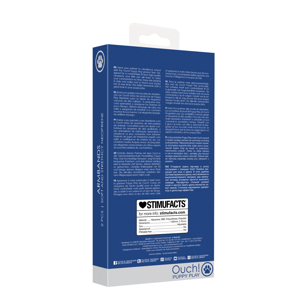 Neoprene Bracelets for Stylish and Comfortable Puppy Play