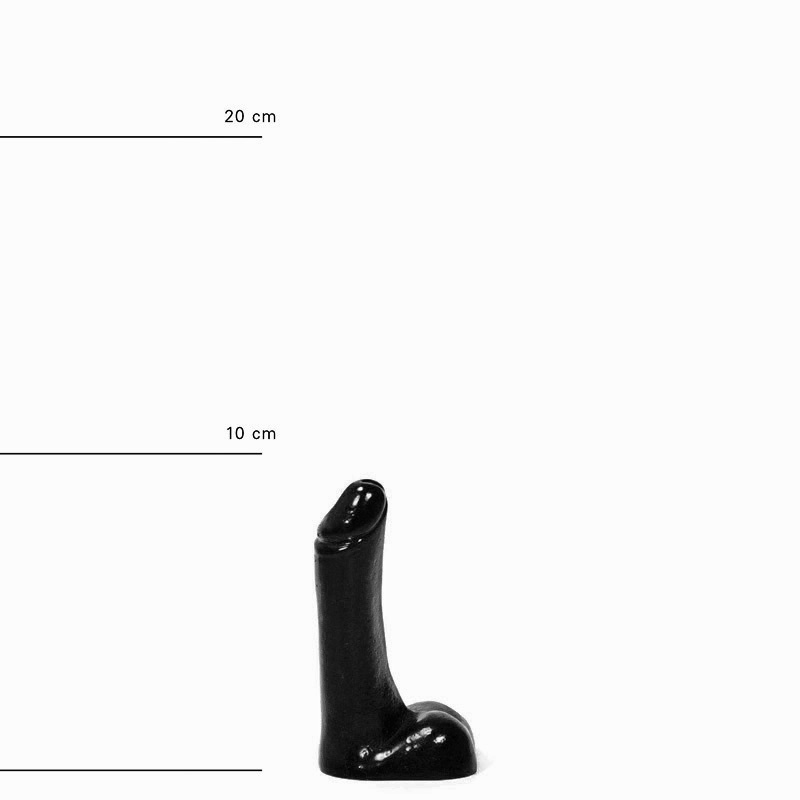 All Black Dildo AB 32 (9 cm) – Small, Stylish & Safe Pleasure