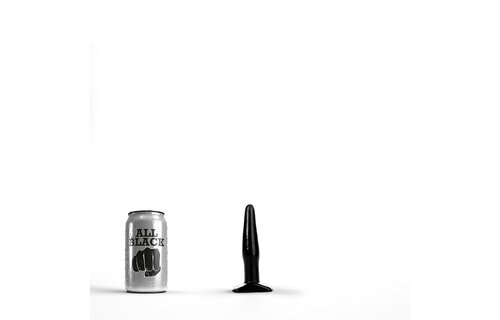 All Black AB 28 Butt Plug 12 cm – Small, Safe & Kinky