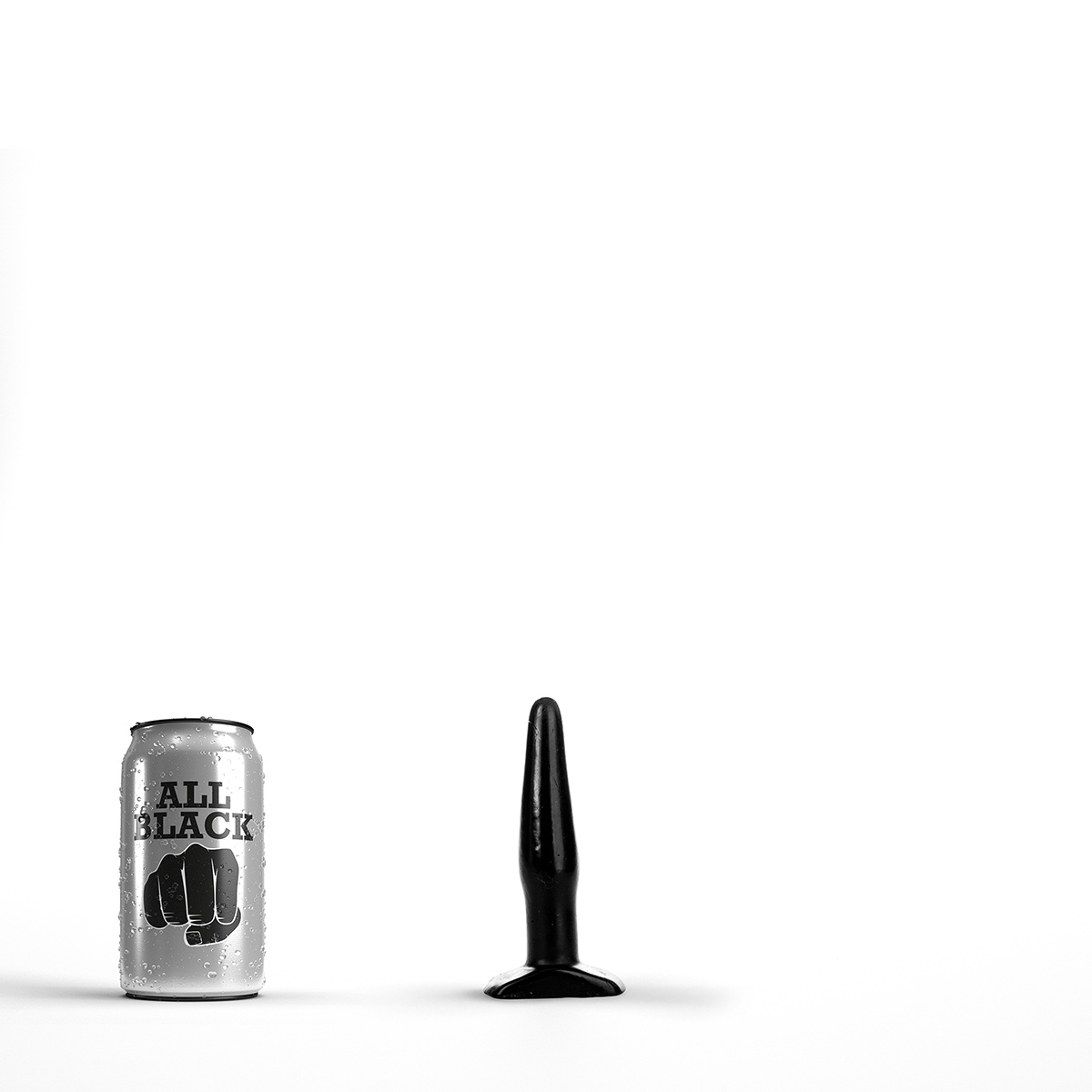 All Black AB 28 Buttplug 12 cm – Klein, sicher & kinky