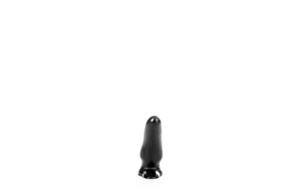 All Black AB 45 13 cm – Kleine Gebogen Buttplug G-Spot