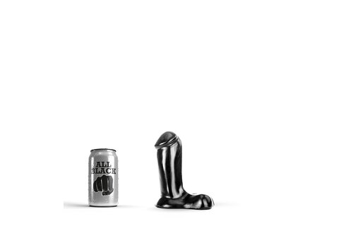 All Black AB 43 Dildo 14 cm - Safe & Perfect for Beginners