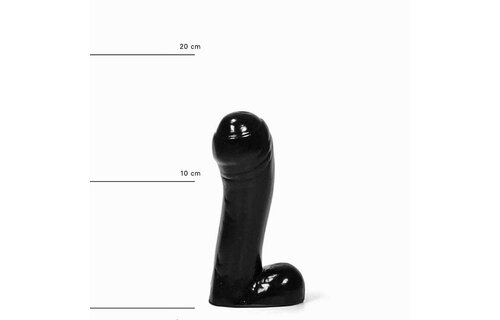 All Black AB 44 Dildo 15 cm – Perfect for Beginners