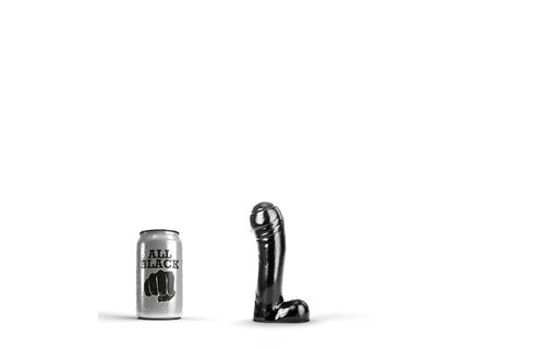 All Black AB 44 Dildo 15 cm – Perfect for Beginners