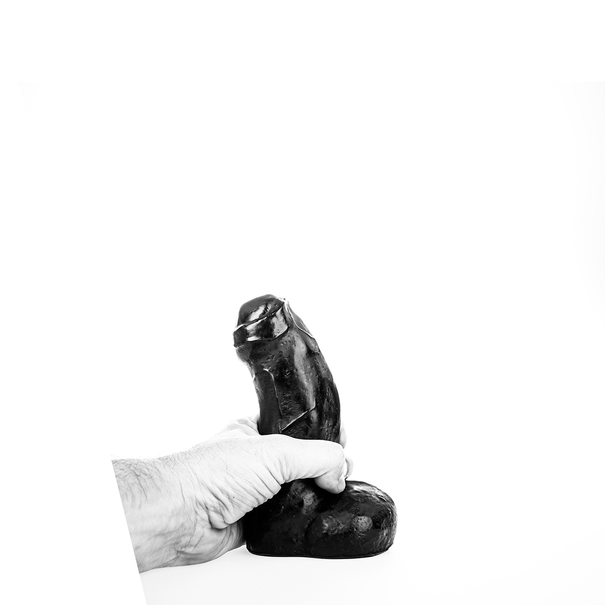 All Black AB 03 Dildo 17 cm – Weich, realistisch und flexibel