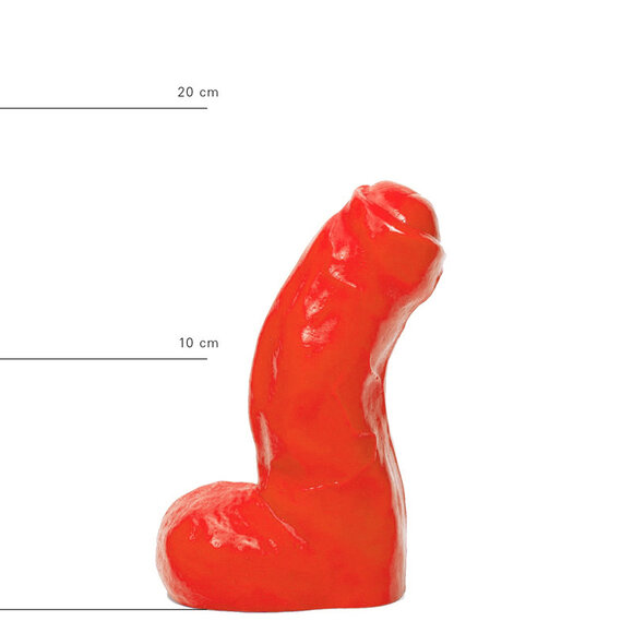 All Red ABR 03 Roter Dildo 17 cm – Weich, realistisch und sicher